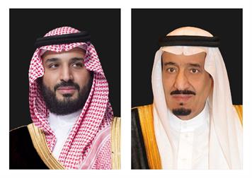 القيادة تهنئ رئيس أوكرانيا بذكرى استقلال بلاده