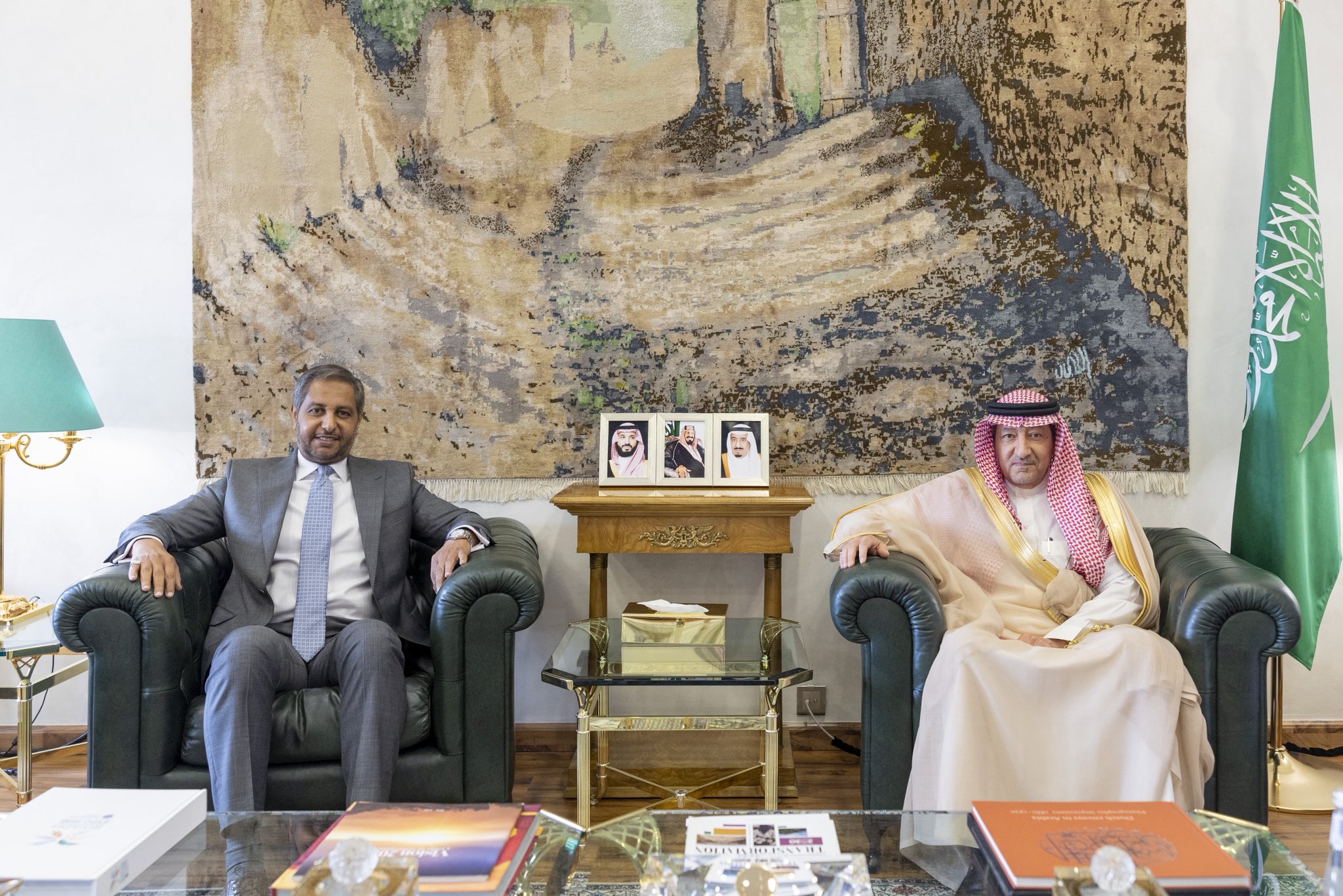  معالي نائب وزير الخارجية يستقبل سفير جمهورية جيبوتي لدى المملكة