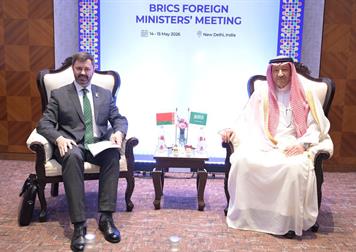  معالي نائب وزير الخارجية يلتقي النائب الأول لوزير خارجية بيلاروس 