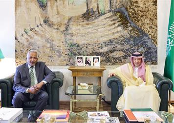 معالي نائب وزير الخارجية يستقبل سفير جمهورية السودان لدى المملكة