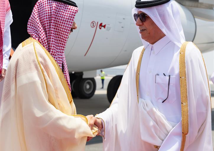 سمو وزير الخارجية يصل قطر للمشاركة في اجتماع المجلس الوزاري الـ 160 لمجلس التعاون